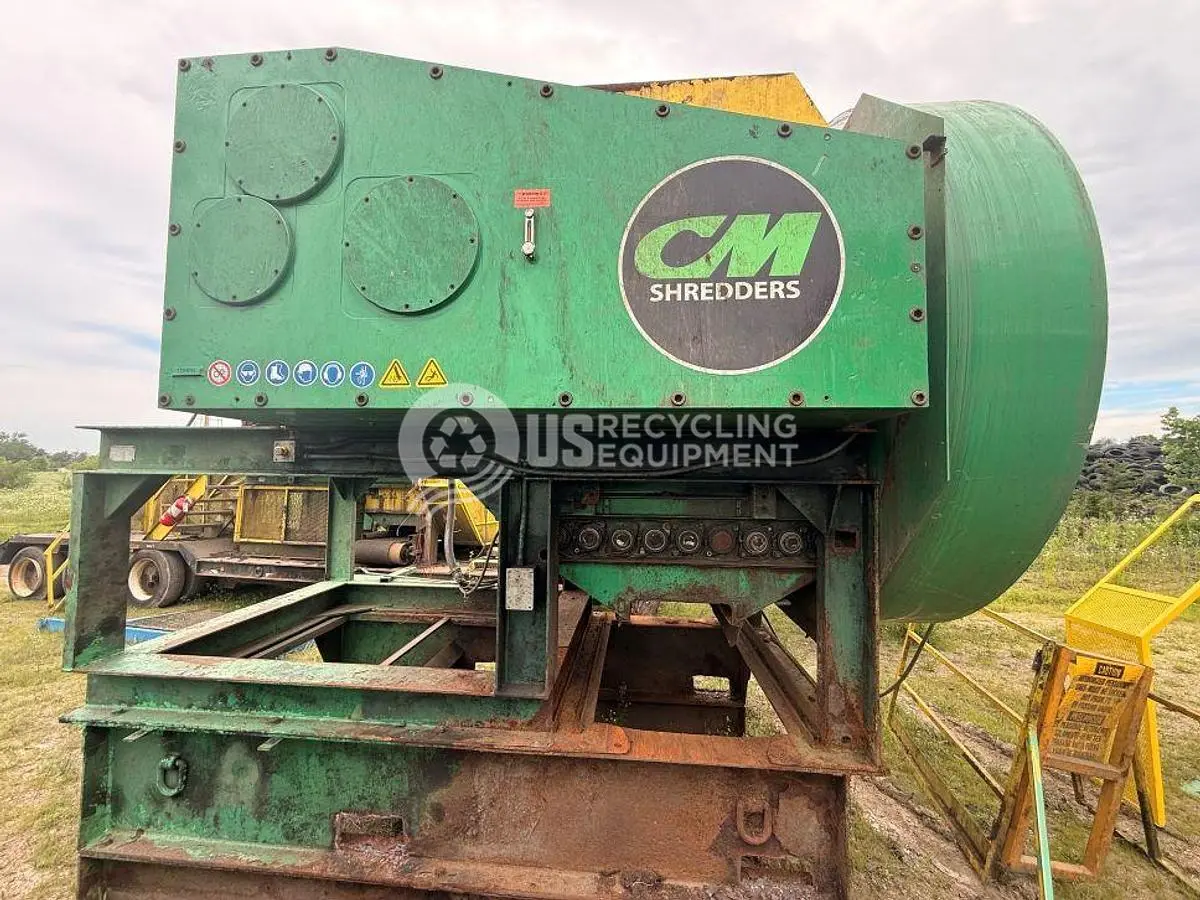 Used CM TWO DS-250 DUAL SHAFT CHIP SHREDDER Shredders Ohio US | US Recycling Equipment #1324776