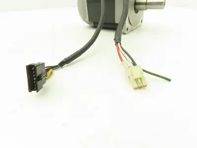 Tamagawa Seiko 4614N3325E208 AC Servo Motor  W Encoder 16mm Shaft