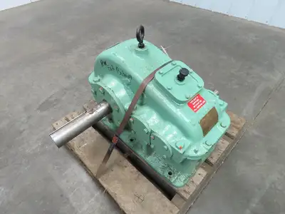 D. O. James Gear MFG. Size 105 HD 25:1 Gear Reducer 5 Hp. Helical Gearbox