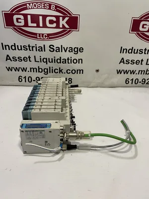 SMC EX260-SEN1 Ethernet/IP Fieldbus System 14 Solenoid Valve Manifold