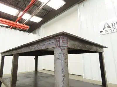 5/8" Top Steel Fabrication Welding Layout Table Work Bench 96"x48"x36"