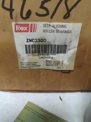 New | in-Stock REX ZMC2300 Bearings | Surplus Asset Holdings #1197504
