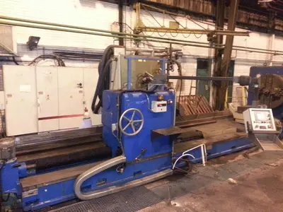 USED HERKULES Ø 1550 X 6500 MM INDUCTION MACHINE CNC