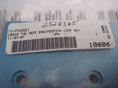 USED MAC BLUE BLANKING PLATE