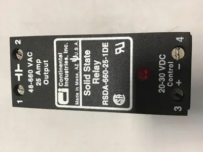 USED CONTINENTAL INDUSTRIES RSDA-660-25-1DE