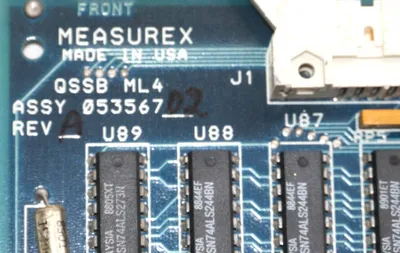 USED HONEYWELL MEASUREX 053567-02 PROCESSOR BOARD QSSB ML4, 08502602, 05356702