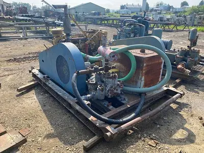 Used GARDNER DENVER FXFF 4 X 5 DUPLEX MUD PUMP Piston Pumps Pennsylvania US | East West Machinery & Drilling #1417303