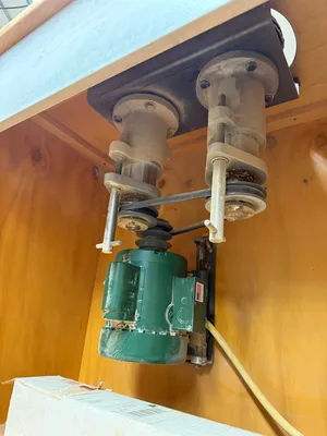 Home made machine using Larick spindles | Larick | Sanders-Edge, Brush, Profile, Spindle