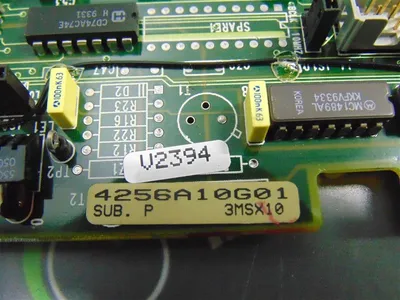 Westinghouse 4256A10G01 Ovation Control Board 3MSX10 Sub. P Used