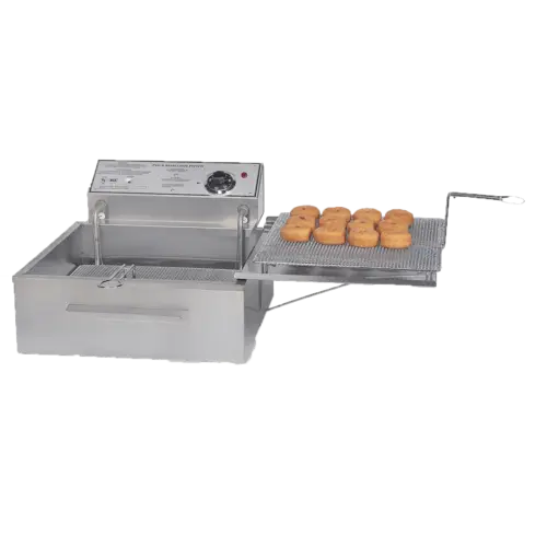 Gold Medal 8049D 17 1/2" Electric Funnel Cake Fryer w/ (3) Cake Capacity, 208 240v/1ph