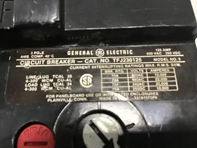 USED GENERAL ELECTRIC / GE TFJ236125