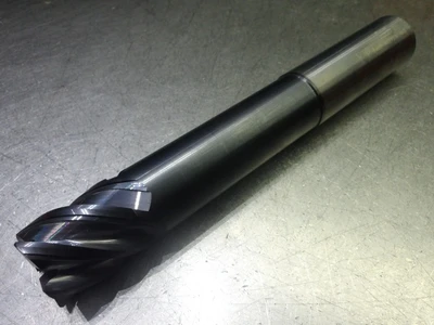 Minicut/VHIcarb 1" 5 Flute Carbide CR Endmill .040" R 6400-40275NF (LOC1587)