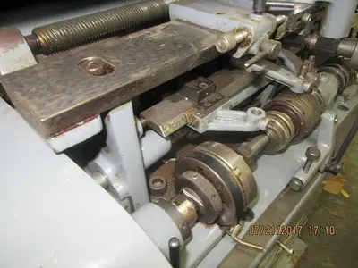 7854-385 R. Gudel Type 30, 6-Position Semi-Automatic Ring/Band Brocading/Copy Engraving Machine