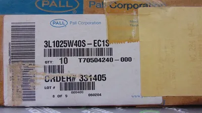 Box of 10 Pall Corporation 3L1025W40S-EC1S Filter Elements T70504240-000 New NIB