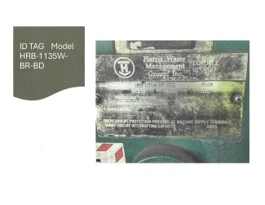 USED HARRIS : HRB-1135 W