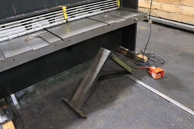 Used Standard AS375-6 Sheet Metal Shears New Jersey US | Machinery Values #1402407
