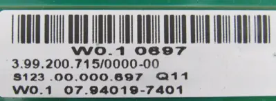 USED RAFI 5.40 553.195-000 PANEL 540 553195000