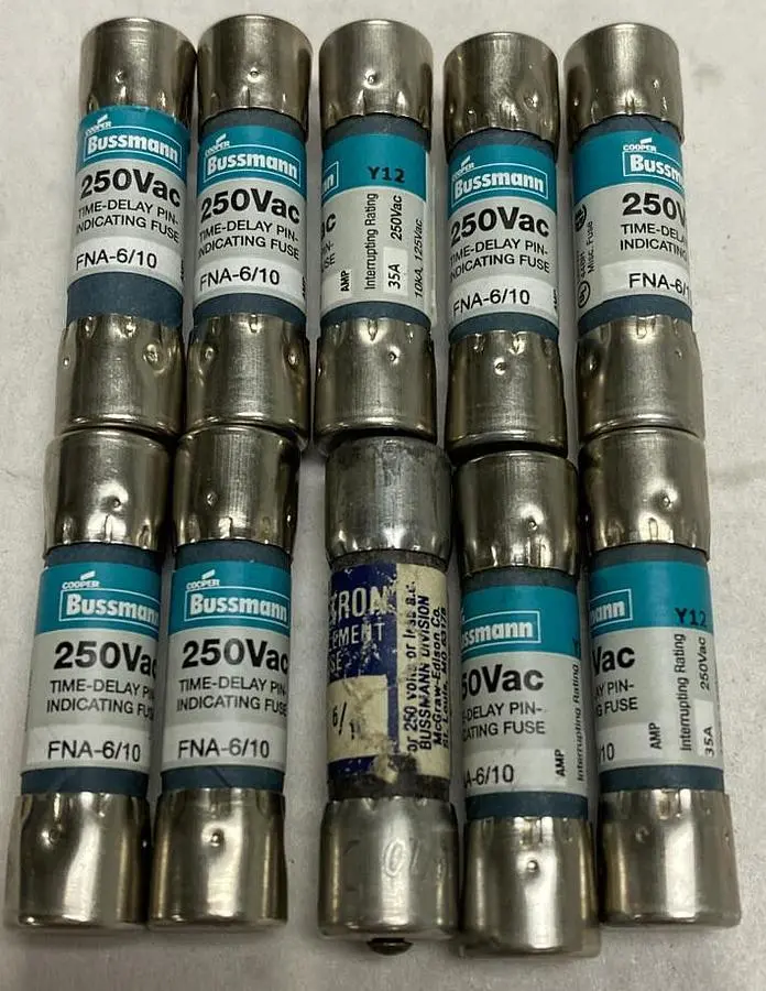 New | in-Stock BUSSMANN FNA-6/10 Miscellaneous Equipment (Electrical & Power) Ohio US | Surplus Asset Holdings #1233969