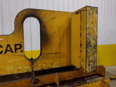 35 TON X 48" OVERHEAD CRANE CO C-HOOK COIL LIFT ATTACHMENT: STOCK #23456
