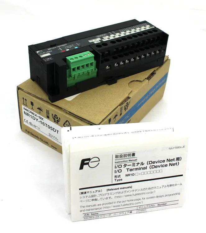 New | in-Stock FUJI ELECTRIC NR1DY-16T05DT PLC Input & Output Kentucky US | Industrial Parts R Us Inc. #355135