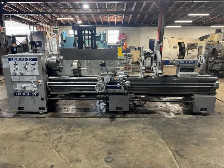 Used LEHIGH 25"x120" Engine Lathes Pennsylvania US | RELCO MACHINERY #927949