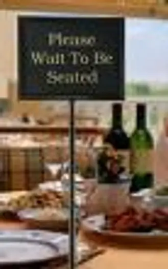 VERSATILE SIGN STAND - C/W 15 MESSAGES