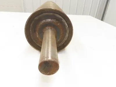 6"x 27"W Crowned Conveyor Take-up/Tail Pulley 1-7/16" Shaft