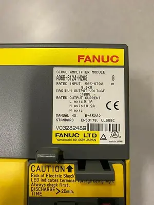 Used FANUC A06B-6124-H208 Servo Drives Michigan US | Aucto #1337047
