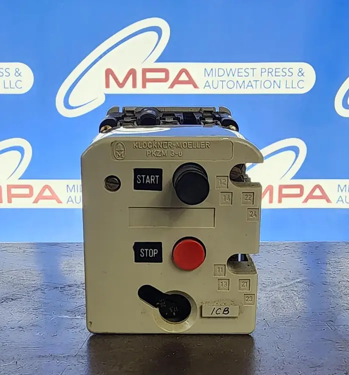 Used KLOCKNER-MOELLER PKZM3-25-U-NA Starters | Midwest Press and Automation #577758