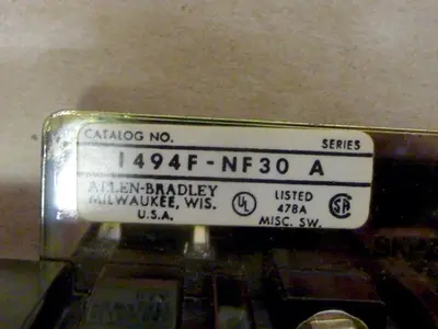 USED ALLEN BRADLEY 1494-NF30 SER A