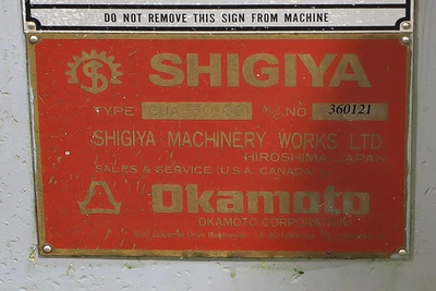 USED 1985 Shigiya GUA-30.60