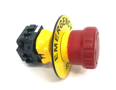 New | in-Stock IDEC Emergency Stop Pushbutton 22mm, Push-Lock, Illuminated Relays & Switches Michigan US | Maverick Industrial Sales #1410759