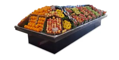 12-0002 Hussmann 22 Foot Produce Remote Display Island-2024