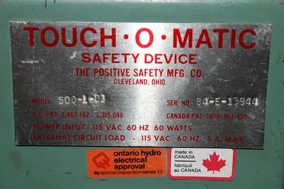 USED PARMENTER 500-1-03