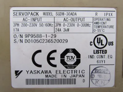 REFURBISHED YASKAWA SGDM-30ADA SERVO DRIVE SGDM30ADA