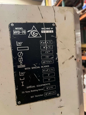 GEKA HYD-70 Ironworker-Hydraulic | Asset Exchange Corporation (2)