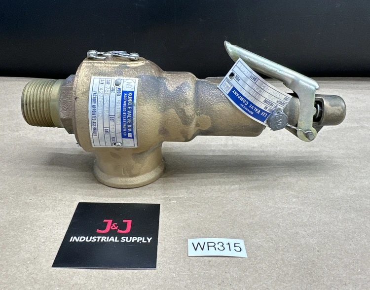 Used Kunkle 6010FEM01-KM0125 Valves/Fittings Indiana US | J&J Industrial Supply #517710