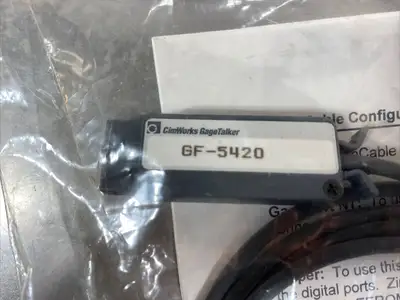 Cimworks Gage Talker GF-5420 Cable MARPOSS/MT1 Connector Cable 5E