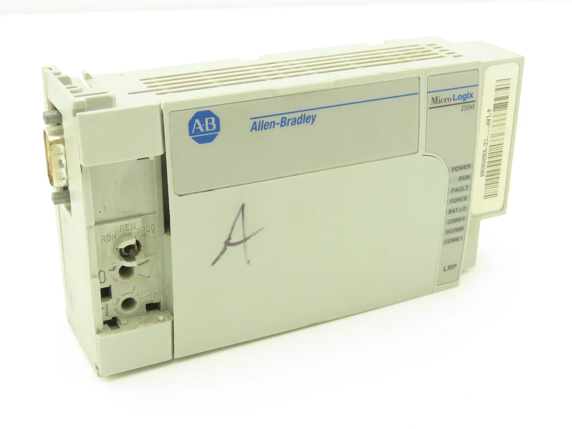 Allen Bradley 1764-LRP MicroLogix 1500 Processor Unit Ser C Rev D FRN 9 READ