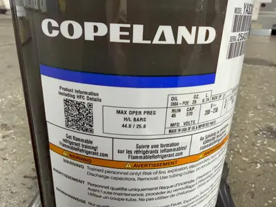 NEW COPELAND YAS30K1EPFVASE