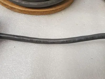 ALPHA 1181-25C AWM TYPE CM AWM 2576 WIRE CABLE GRAY