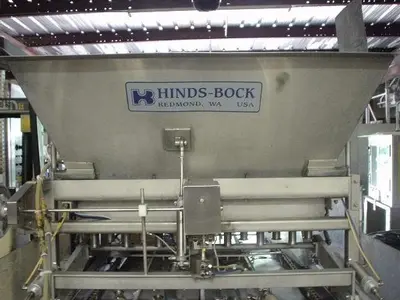 USED HINDS-BOCK MULTI-LANE MUFFIN BATTER DEPOSITING LINE