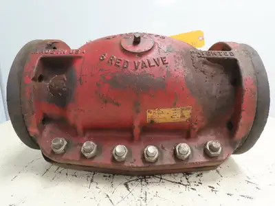 Red Valve 6" Pinch Valve Type A