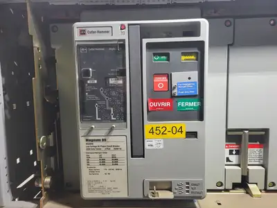 Low Voltage PDC / Switchgear Section, (2) 4000A, (5) 1200A, (1) 800A Magnum DS Breakers, 600V 3PH
