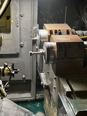 USED 2006 Weldon UGC, Two Spindle, Fanuc 21i-TB CNC, Robot