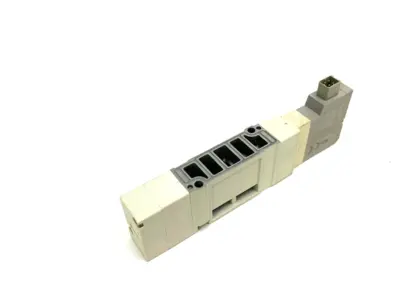 USED SMC PLUG-IN DOUBLE SOLENOID VALVE