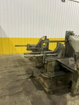 18" X 27" HYDMECH MODEL #S25-A HORIZONTAL SWIVEL MITER AUTOMATIC BAND SAW: YOBRO #25047