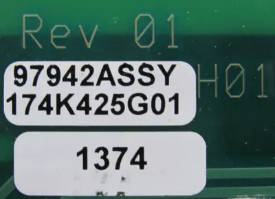 USED 174K425G01 DISPATCH BOARD