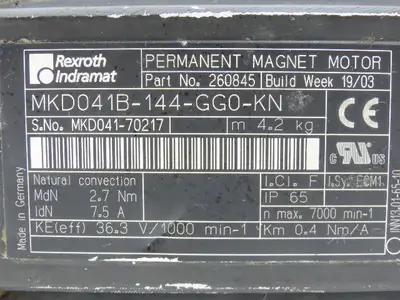 Used REXROTH INDRAMAT _UNKNOWN_ Servo Motors Indiana US | Arrow Industrial #1408436