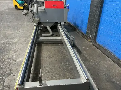 Used 2008 CARLSON SYSTEMS ENGINEERING DM5/009 Double Miter Saws Ohio US | HGR 24 #1280535